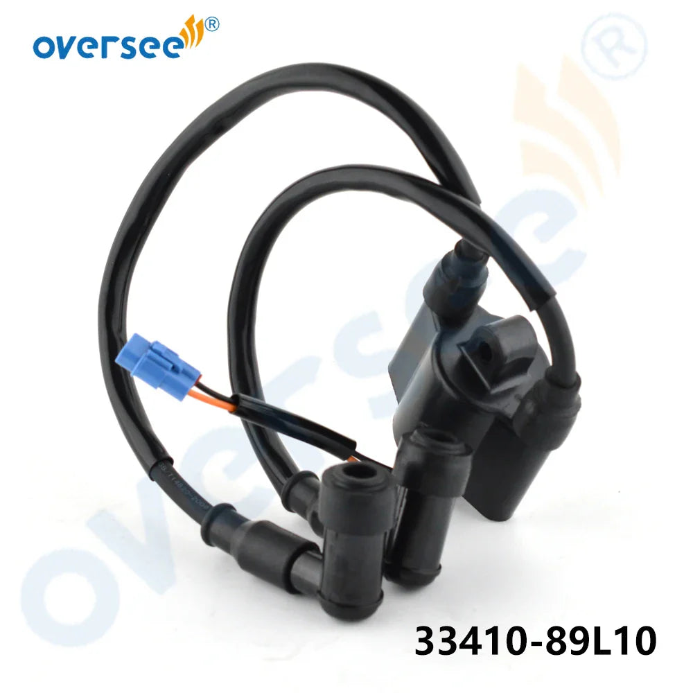 Topreal 33410-89L10 COIL, IGNITION for Suzuki Outboard Models DF15A DF20A 4-stroke Replaces 33410-89L10-000 第 1 个媒体文件(共 6 个)