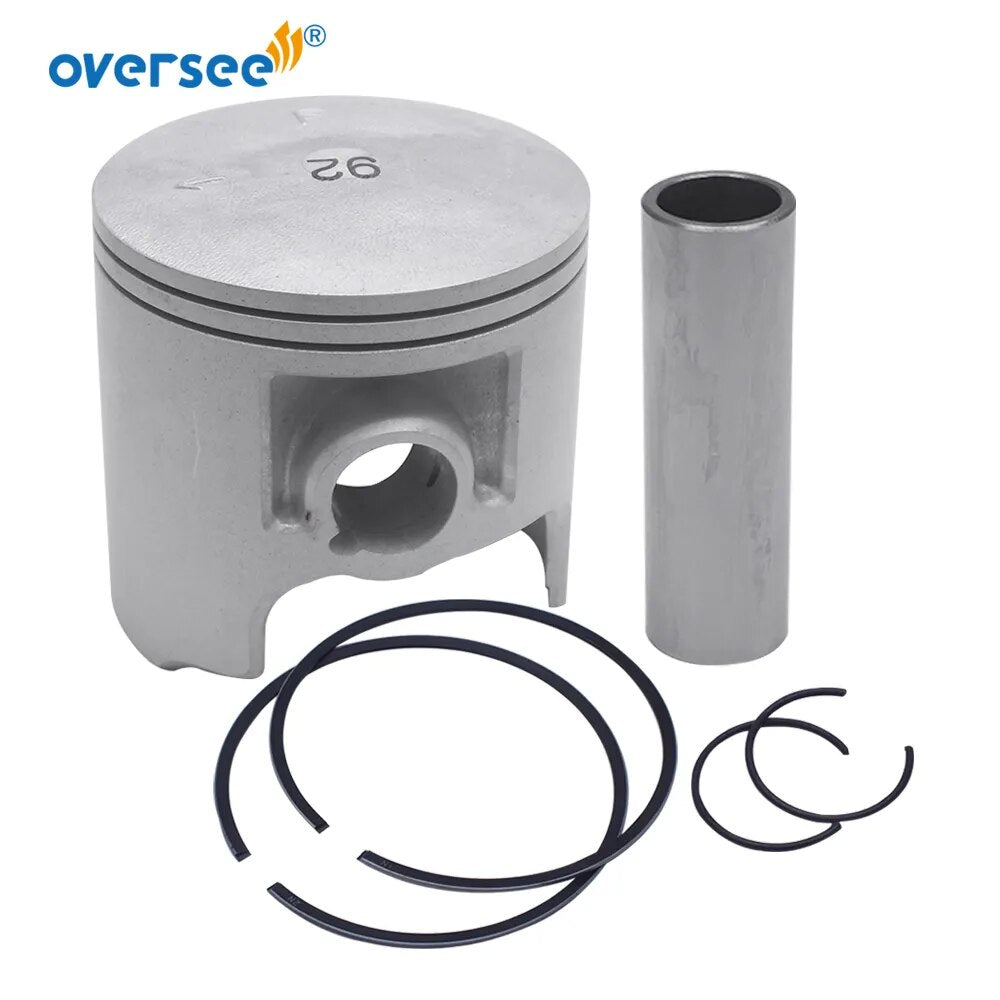 Oversee Marine Piston Kit STD 61X-11631 For Yamaha Waverunner Water Motorbike FX Bstr Rnr Rdr SUPERJET Outboard Engine 61X-11631-02-93