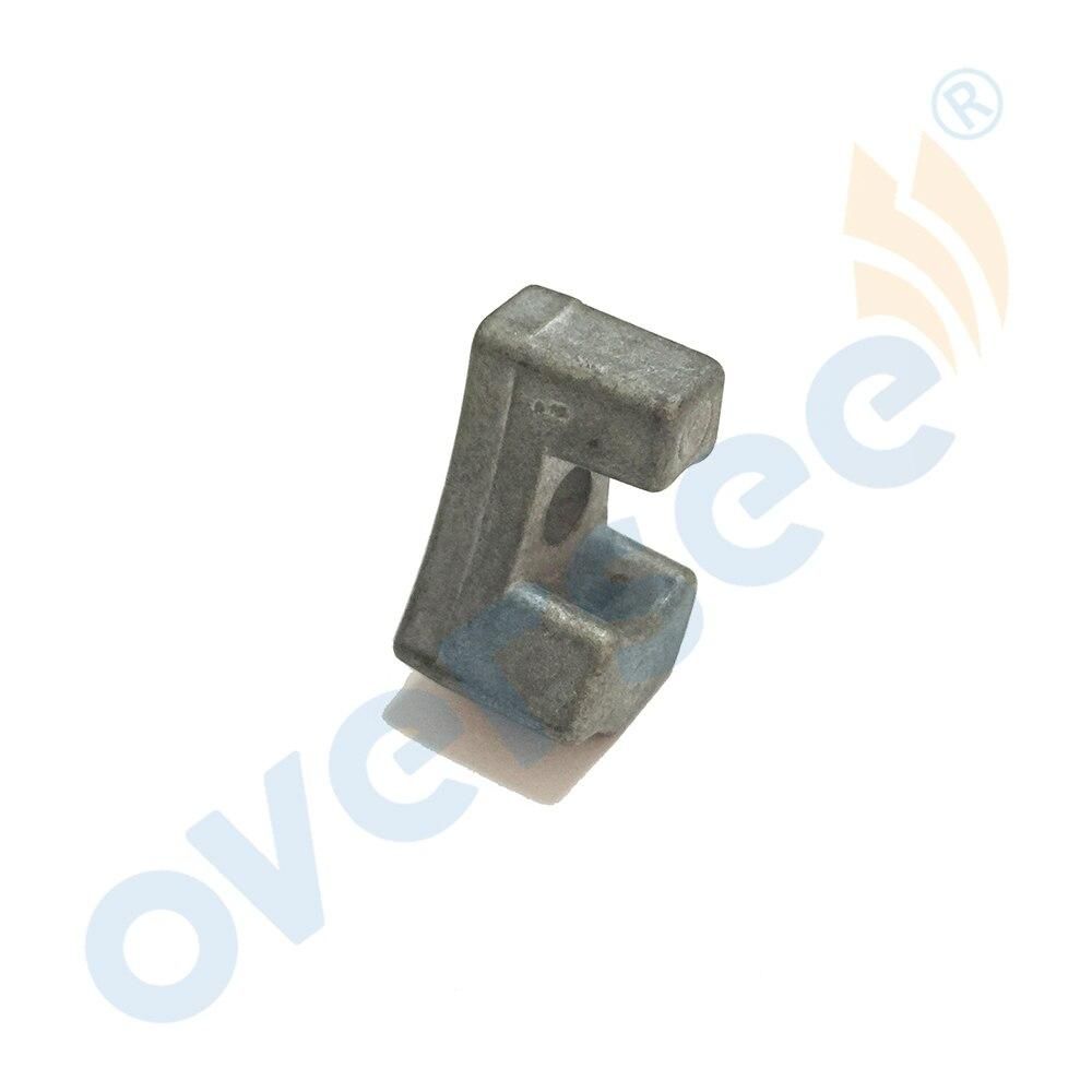 Oversee Marine 682-11325 Zinc Anode Replacement For Yamaha Parsun hidea HDX Seapro 9.9HP 15HP Outboard Engine | oversee marine
