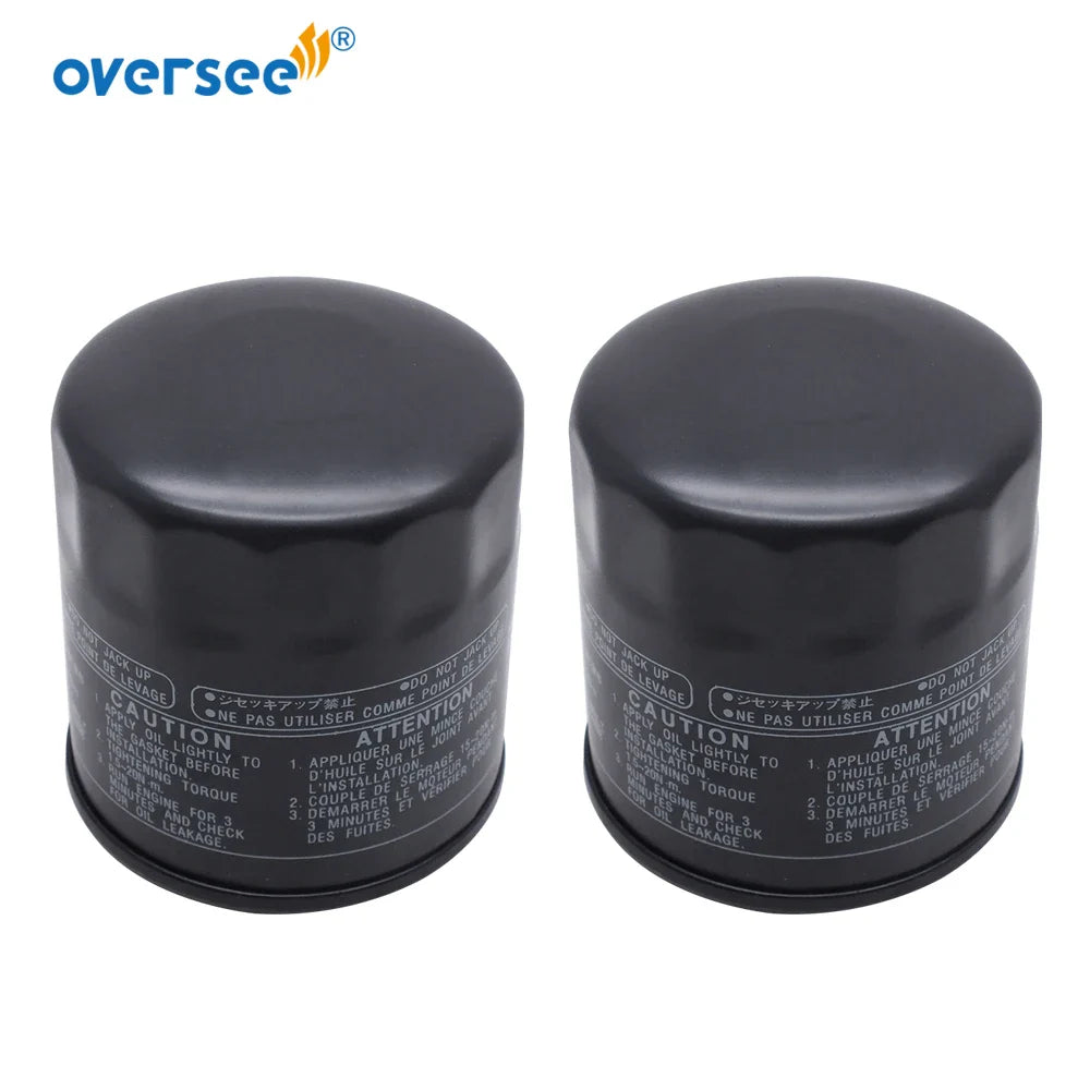 Topreal 69J-13440 Oil Filter For Honda KAWASAKI YAMAHA Outboard Motor F150 F200 F225 F250; 69J-13440-04;69J-13440-00; 69J-13440-03