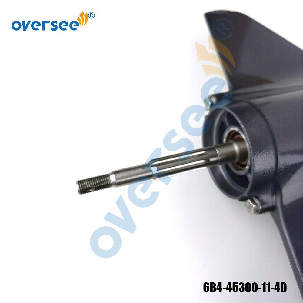 6B4-45300-11-4D (L) Lower Unit Assy Long For Yamaha 2 Storke 9.9HP 15HP Outboard