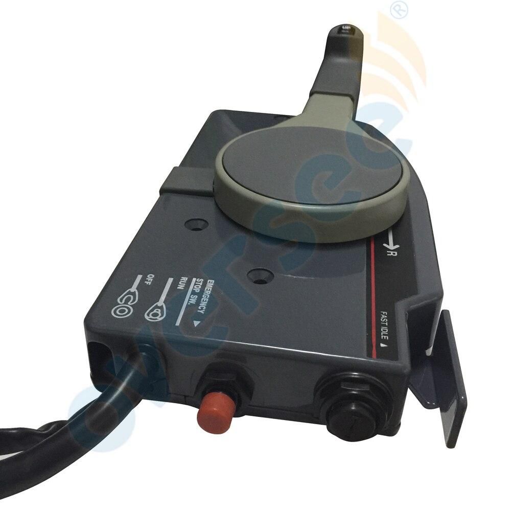 703-48205 Outboard Remote Control Box 10Pin Cable For Yamaha Outboard Motor 703-48205-17 Push to Open 703-48205-15 | oversee marine