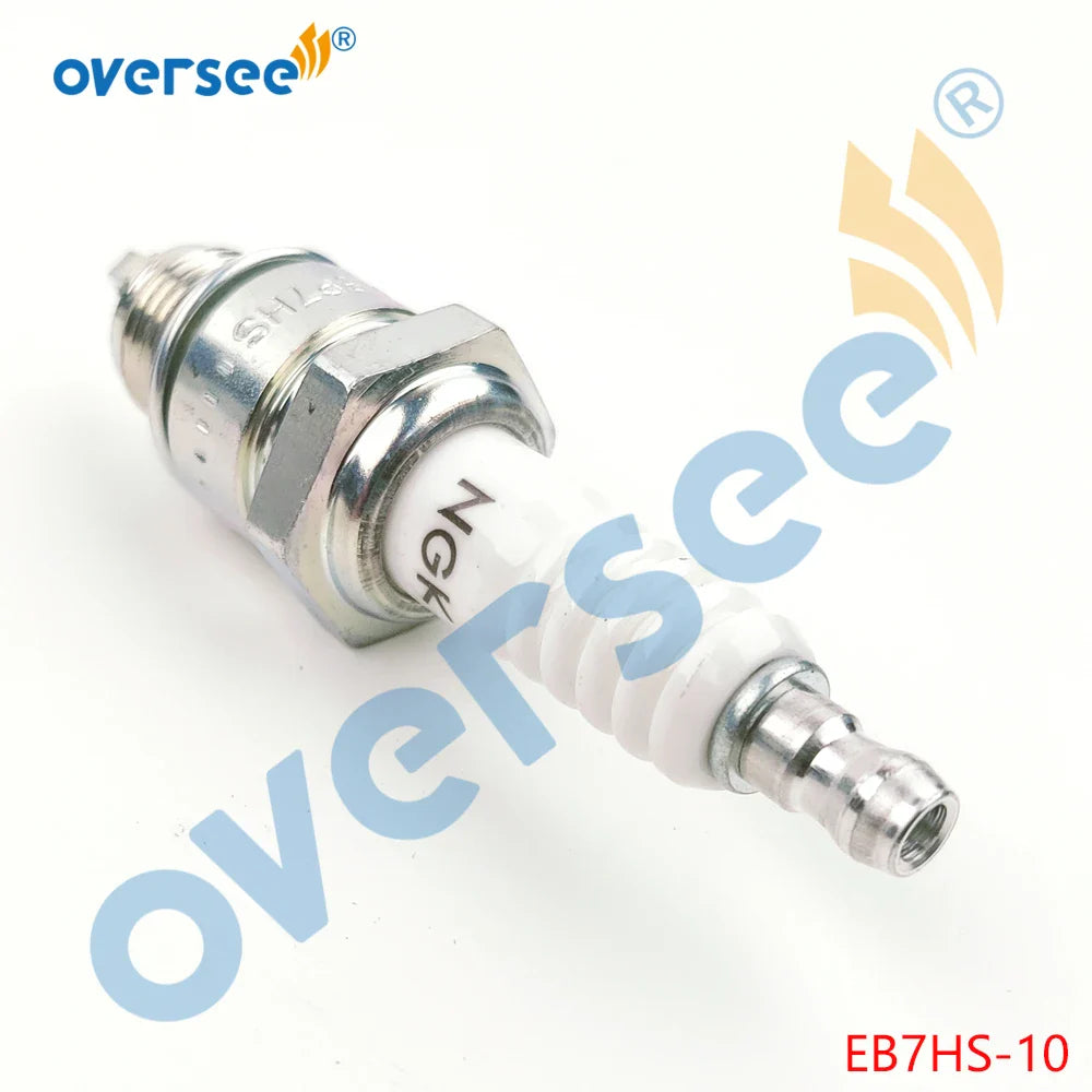 Topreal EB7HS-10 Spark Plug LFR6A-11 For Yamaha Suzuki Tohatsu Outboard Motor 94702-00040
