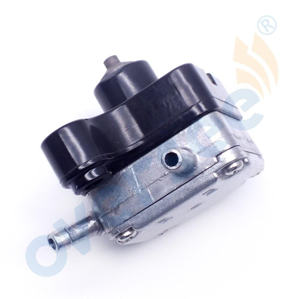 Oversee Marine 68T-24410-00 Fuel Pump Assy Replacement For Yamaha 6HP 8HP 4 Stroke Outboard Engine Top Real
