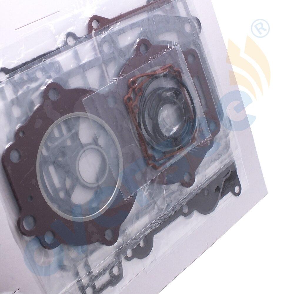 Oversee Marine 6L2-W0001; 6L2-W0001-A2; 6L2-W0001-00 Power Head Gasket Repair Kit Replacement For Yamaha 20HP 25HP 2 Stroke Outboard Engine Top Real