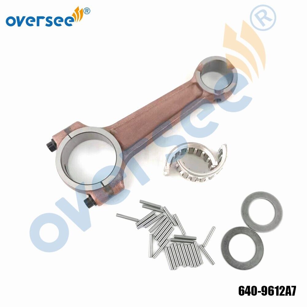 Oversee marine 640-9612A7 Connecting Rod Kit For MERCURY Outboard 30-40-50-75-120HP 640-9612A6 outboard engine parts