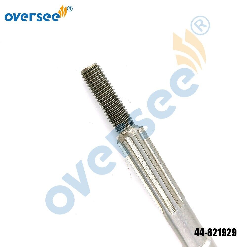 Oversee 44-821929 Propeller Shaft for Mercury Outboard 8HP 9.9HP 15HP Mariner Force