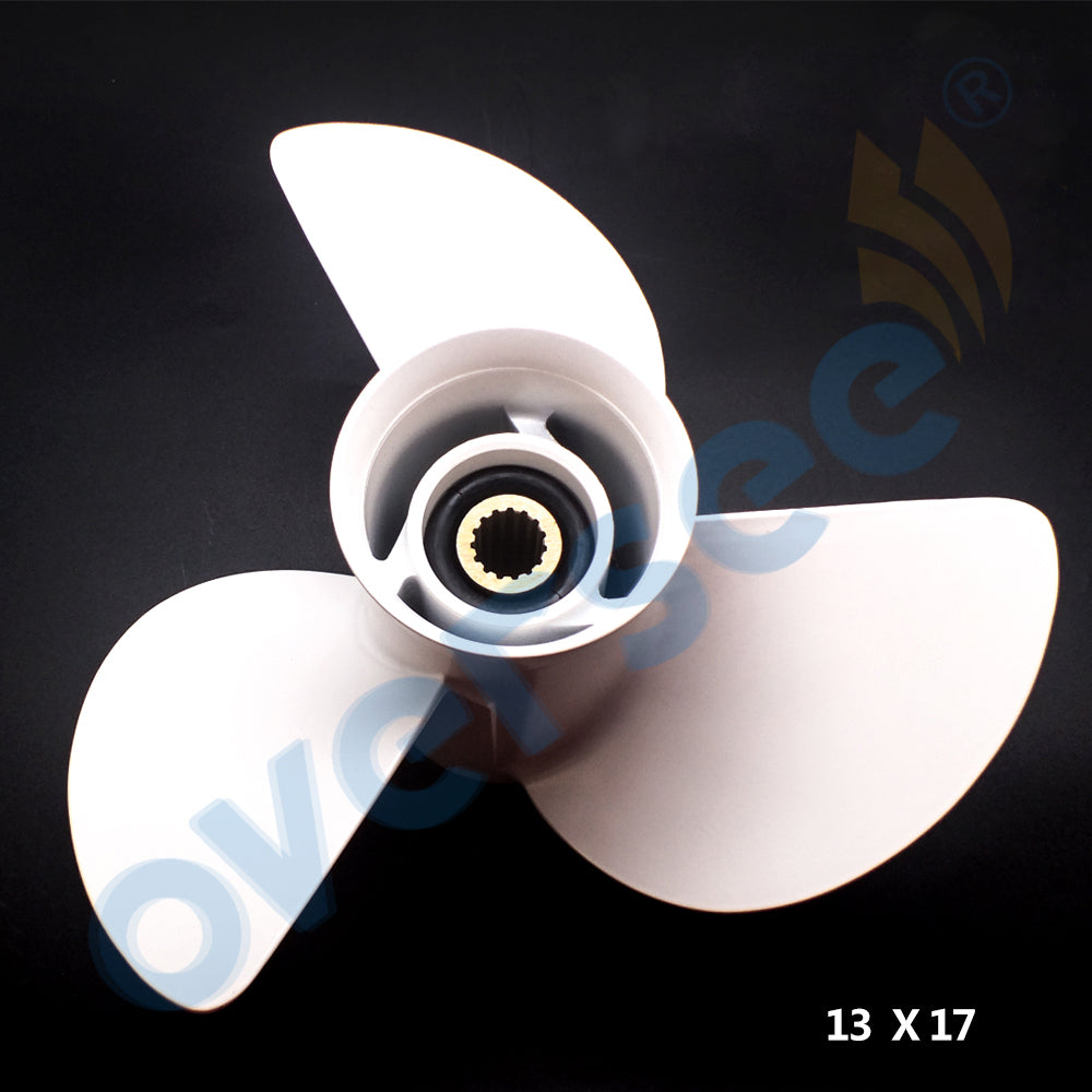 58130-ZW1-017AH Aluminium Outboard Propeller For Honda Outboard Engine 75/80/90/100/115/130hp (13 x 17" 3 Blade)