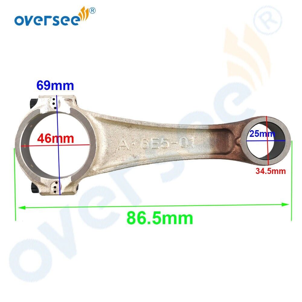 6E5-11650-01-00 Connecting Rod Assy For Yamaha 2-Stroke 115HP 130HP 150HP 175HP