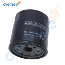 Topreal 69J-13440 Oil Filter For Honda KAWASAKI YAMAHA Outboard Motor F150 F200 F225 F250; 69J-13440-04;69J-13440-00; 69J-13440-03