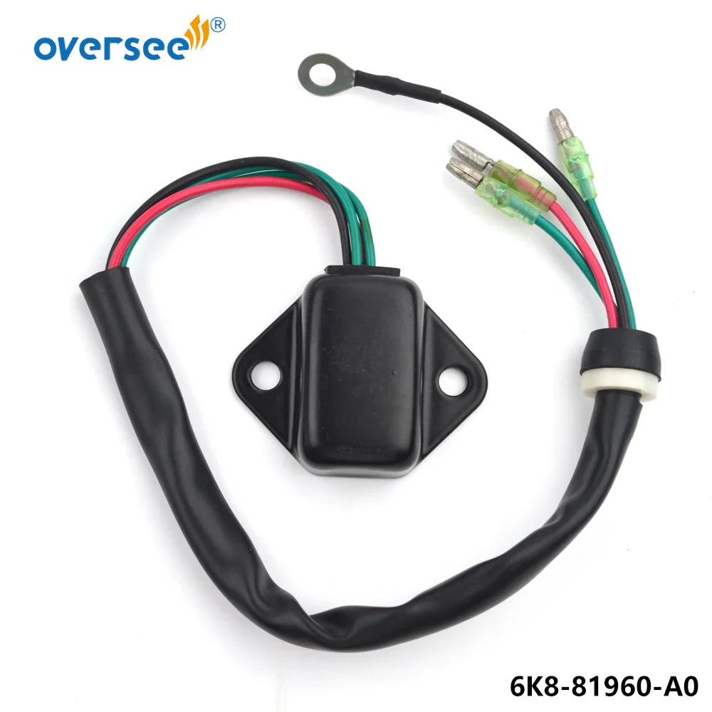 6K8-81960 Regulator Rectifier For Yamaha WaveRunner 500 89-90 Outboard Engine 6K8-81960-A0-00