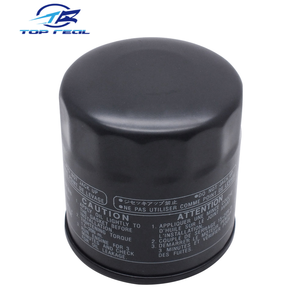 Topreal 69J-13440 Oil Filter For Honda KAWASAKI YAMAHA Outboard Motor F150 F200 F225 F250; 69J-13440-04;69J-13440-00; 69J-13440-03