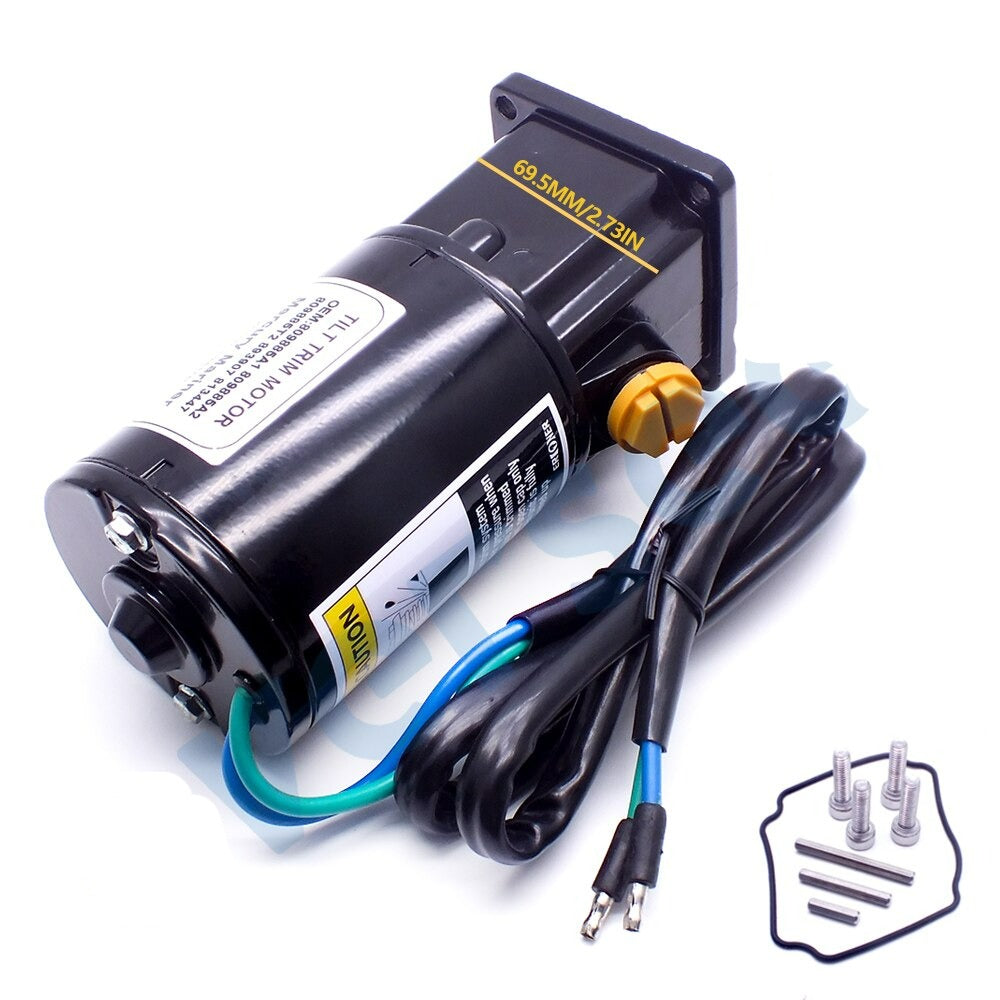 809885A1 Tilt Trim Motor For Mercury Mariner Outboard 40HP-125HP 809885A2 809885T2 893907 813447 Lester 10827