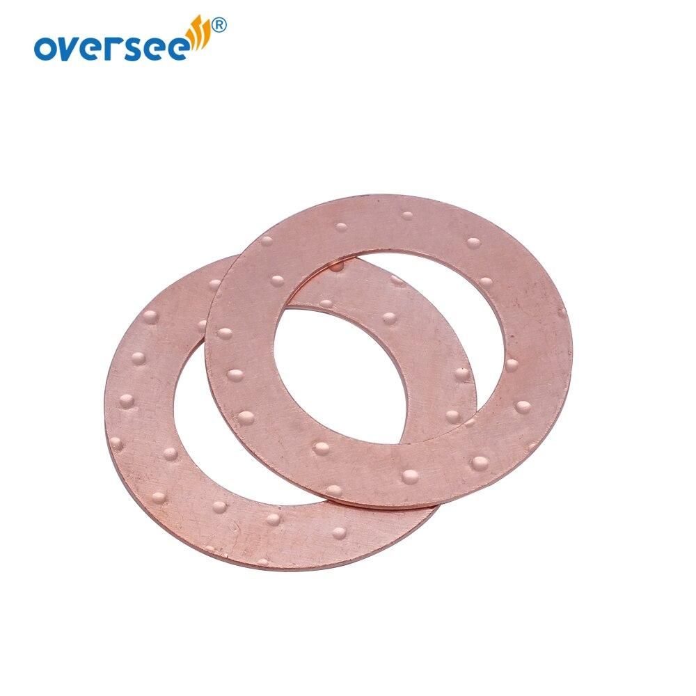 90209-27M07 Copper Washer For Yamaha Outboard Motor 2T Parsun Hidea Hdx,Seapro, Connection Rod Big Side 40HP 60HP | oversee marine