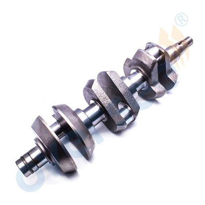 Oversee Marine 688-11411; 688-11411-01 3 Cylinder Crankshaft  Assy Replacement For Yamaha 75 85 90HP Enduro 2 Stroke Outboard Engine Top Real