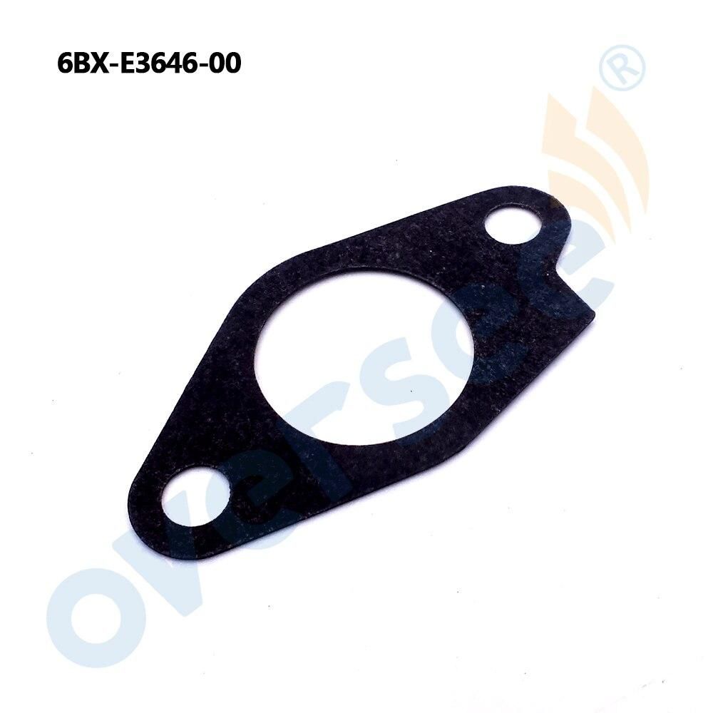 Oversee Marine 6BX-E3646-00 Manifold 2  Gasket Replacement For Yamaha Outboard Engine Top Real