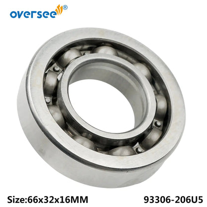 Oversee Marine 93306-206U5-00 Bearing Replacement For Yamaha 85HP 90HP Outboard Engine Top Real